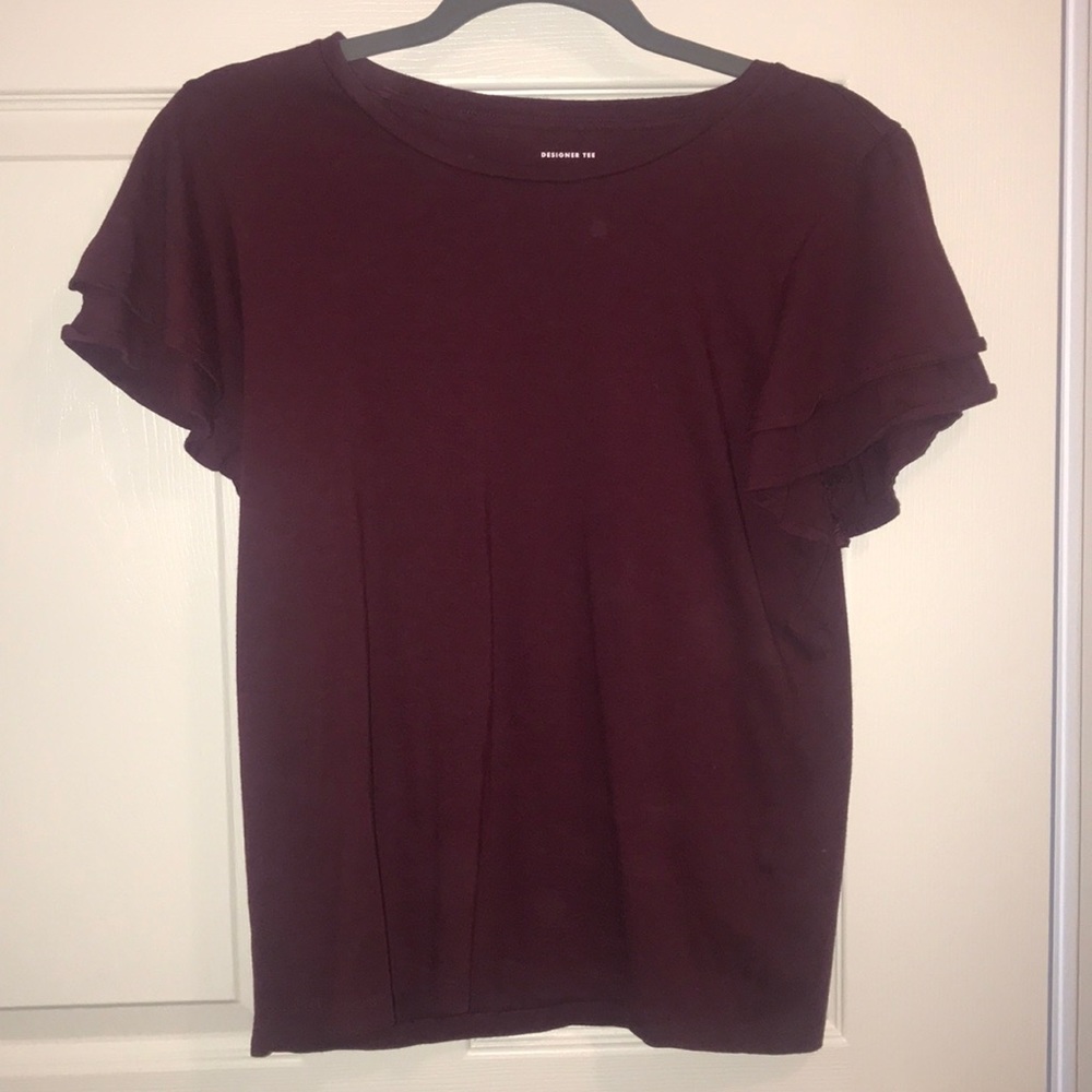 Banana Republic Ruffle Sleeve Top